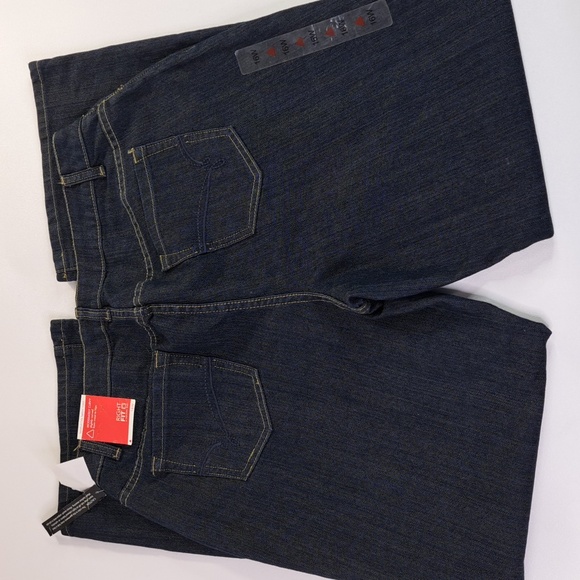 New Fashion Bug 🔺️Bootcut Dark Blue Jeans Size 16W - Picture 3 of 17